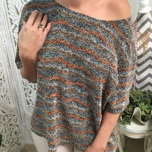 NINETY Brand Stretch Knit Top